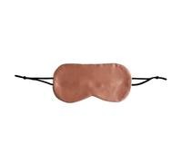 Masque Pour Les Yeux Summer Thin Eye Mask Adult Soft Blindfold Smooth Eyeshade For Sleeping Travel Yoga Elastic Band(Dark Pink,2pcs)