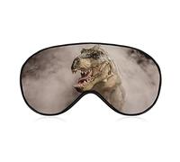 Masque pour les yeux T rex dans le brouillard avec sangle réglable pour hommes et femmes Nuit Sommeil Voyage Sieste