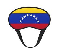 Masque pour les yeux unisexe imprimé drapeau du Venezuela - Lavable - Bloque la lumière - Pour maison, hôtel, camping