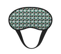 Masque pour les yeux unisexe lavable avec motif imprimé Sushi Food Pattern1 - Couverture bloquant la lumière pour la maison, l'hôtel, le camping