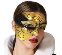 Masque pour les yeux vénitien or