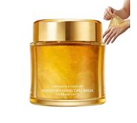 Masque Pour Mains, Sans Effort À Utiliser, 100 G, Hydratant Et Nourrissant Au Miel Pour Les Mains, Soin Des Mais Doux Et Lisse Au Toucher, Pour Les Femmes Spa, Voyage, Maison, Anniversaire, Fête