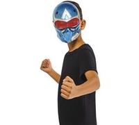 masque pvc captain america enfant - générique r1001359 Bleu G