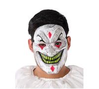 Masque PVC clown démoniaque adulte