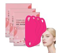 Masque raffermissant et liftant- Masque Facial Raffermissant - Camélia et Collagène pour Double Menton et Visage,Raffermissez et redessinez votre mâchoire - Dites adieu au double menton (3*Boxes)
