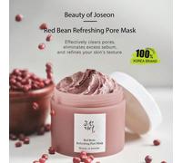 Masque rafraîchissant aux haricots rouges, 140 ml/4,73 fl.oz, masque d'argile rafraîchissant pour une peau claire et lisse, nettoyage en profondeur, minimisation des pores, contrôle de l'huile et hydr