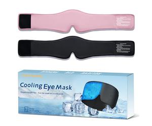 Masque rafraîchissant et froid, yeux gonflés, soulagement de la migraine, cernes, masque réutilisable en gel pour les yeux pour compression glacée, confort durable après une chirurgie oculaire, spa