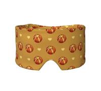 Masque réglable pour les yeux et les oreilles avec pain au beurre, unisexe (68,1 x 10,9 cm) pour l'intérieur et l'extérieur pour les voyages, le yoga, couverture confortable