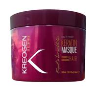Masque Réparateur à la Kératine 500 ml - Soin Nourrissant et Régénérant - Protéines de Soie, Huile d’Argan & Extrait de Pépins de Raisin - Pour Cheveux Abîmés & Colorés - Hydratation et Brillance