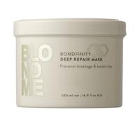 Schwarzkopf Masque BlondMe Bondfinity Réparateur Profond 500 ml