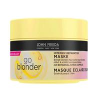 John Frieda Masque Go Blonder – Cure réparatrice intensive, protège les cheveux blonds – 250 ml