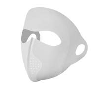 Masque respirant, protection solaire sans trace, masque facial d'équitation, Sports de plein air, 5 pièces Pour Les Sports De Plein Air(Dark Grey)