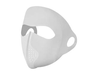 Masque respirant, protection solaire sans trace, masque facial d'équitation, Sports de plein air, 5 pièces Pour Les Sports De Plein Air(Dark Grey)