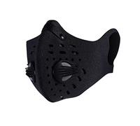 Masque respirateur, masque de poussière de carbone activé Pollution anti-pollen allergènes face à gaz d'échappement filtrat PM2.5 pour le cyclisme course à chaud
