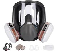 Masque respiratoire intégral pour protection contre la vapeur organique, anti-buée et anti-poussière pour une peinture, un polissage, une soudure et une sécurité au travail en toute sécurité