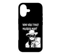 Masque rétro Classique « Who Was That Masked Man Lone Ranger » Coque pour iPhone 17
