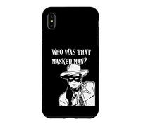 Masque rétro Classique « Who Was That Masked Man Lone Ranger » Coque pour iPhone XS Max