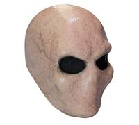 GHOULISH Masque revenant muet adulte - Argenté/gris - Taille Unique