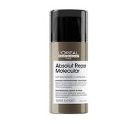 Masque sans rinçage - L'ORÉAL PROFESSIONNEL - Absolut Repair Molecular - 100 ml - Réparateur - Protection 230°C