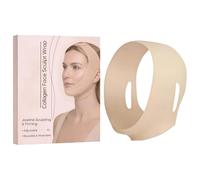 Masque sculptant pour le visage - Réutilisable - Avec sangle de menton - Réglable et confortable - Outil de beauté pour femme avec matériau en polyester respirant