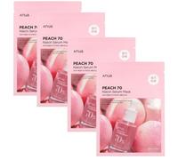 Masque sérum Anua Peach 70 Niacin - 4 pièces
