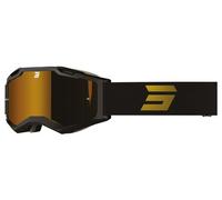 Masque shot iris 2 0 tech noir jaune matt