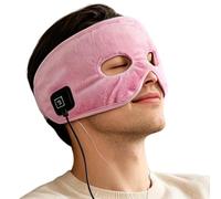 Masque sinus - Visage | Coussin chauffant 3 réglages pour soulager les yeux du front Voyage Salon Chambre étude Adulte Congestion Thermique Compresse Chaud Couverture Yeux Pression Maux de Tête