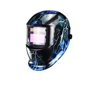 Masque Soudure LéGer,Cagoule Soudures Casque de Protection for Soudeur, Solaire entièrement Automatique(A,True Color)