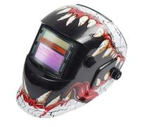 Masque Soudure LéGer,Cagoule Soudures Casque de soudage Solaire à Changement lumière Automatique, Casque, Casquette, Masque Protection(Red)