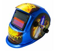 Masque Soudure LéGer,Cagoule Soudures Masque de soudage Solaire à Changement lumière Automatique Casque monté sur la tête Double Protection électrique
