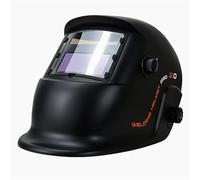 Masque SoudureAutomatique,Casque Soudure Casque de soudage à obscurcissement Automatique avec lumière Couleur réelle for Homme, Cagoule énergie Solaire capteur Double Arc, Large Teinte 4/9-13(HS01)