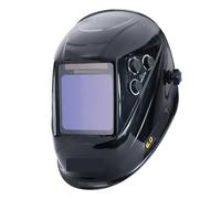 Masque SoudureAutomatique,Casque Soudure Masque de soudage 1/1/1/1, Casque à obscurcissement Automatique, 100 x 97 mm, Grande Vue, Couleurs réelles, 4 capteurs for Machine souder(UN9k Silver Dots)