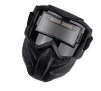Masque spécial de soudage et de coupe - Masque de soudure électrique anti-éblouissement, anti-rayonnement UV, amovible, protection faciale anti-buée à isolation thermique pour la construction