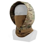 Masque Tactique Airsoft Intégral Coupe-Vent, Cagoule Respirante, pour Hommes et Femmes Cyclisme Ski et Chasse(CP)