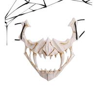 Masque tête de mort animal carnaval Cosplay réaliste Accessoires de costume | Masque tête de mort pour adultes et enfants, bal masqué, fête, spectacle, maison hantée