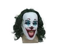 Masque The Joker Sourire effrayant Halloween Fête - Taille Unique - Blanc&Vert #3