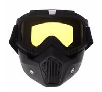 Masque THE MAD MASK avec écran Le Motard Bleu Noir TU