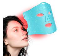 Masque thérapeutique avec lumière rouge : masque LED 4 couleurs, kit de soins de la peau infrarouge, convient pour le corps, les rides des yeux, anti-âge, peau compacte, soins de beauté de voyage