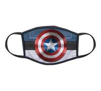 Masque tissu anti-projection anti-poussière personnalisé par 4E1 Geek Captain America design 02 G
