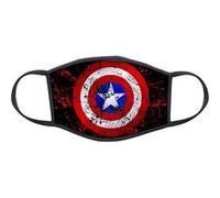 Masque tissu anti-projection anti-poussière personnalisé par 4E1 Geek Captain America design 03 G