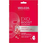 Masque Tissu Exo Boost Glow Grenade & Peptides De Maca Weleda X1