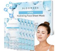 Masque Tissu Hydrogel PDRN - ADN de Saumon - Effet Glass Skin - Lot de 10