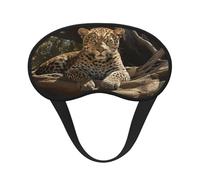 Masque ultime pour les yeux de repos des léopards africains pour dormir, masque doux et confortable, masque relaxant sans pression nocturne.