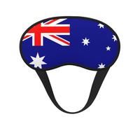 Masque universel léger pour les yeux avec drapeau australien : idéal pour les voyages, les siestes de bureau et le travail de quart de travail. Fournit un environnement de sommeil confortable
