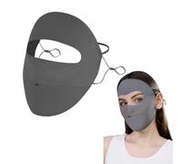 Masque UV,Couvre-Protection Solaire - Masque en Tissu - Masque Facial Léger Unisexe pour Adulte-Protection Solaire D'été Réutilisable pour Femmes, pour Le Cyclisme, La Randonnée Et Les Sports De