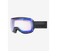 Masque Uvex Downhill 2100 V noir mat avec lentille Vario Blue Mirror