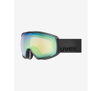 Masque Uvex Victorious S V noir mat avec lentille photochromique Vario Green Mirror