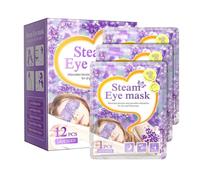 masque vapeur yeux - 12,5 x 9,5 x 14,5 cm 12 pièces masque compresse chaud pour les yeux | compresse chaude, pour les yeux, relaxant les yeux fatigués, femmes, voyage, usage domestique, masque