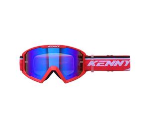 Masque vélo Kenny Track + Rouge
