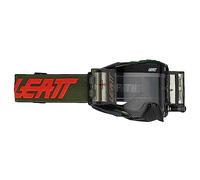 Leatt Velocity 6.5 Roll-Off Combat Lunettes de motocross, vert pour homme